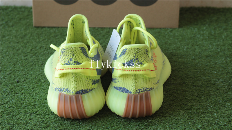 Correct Adidas Yeezy Boost 350 V2 Semi Frozen Yellow Brown Bottom